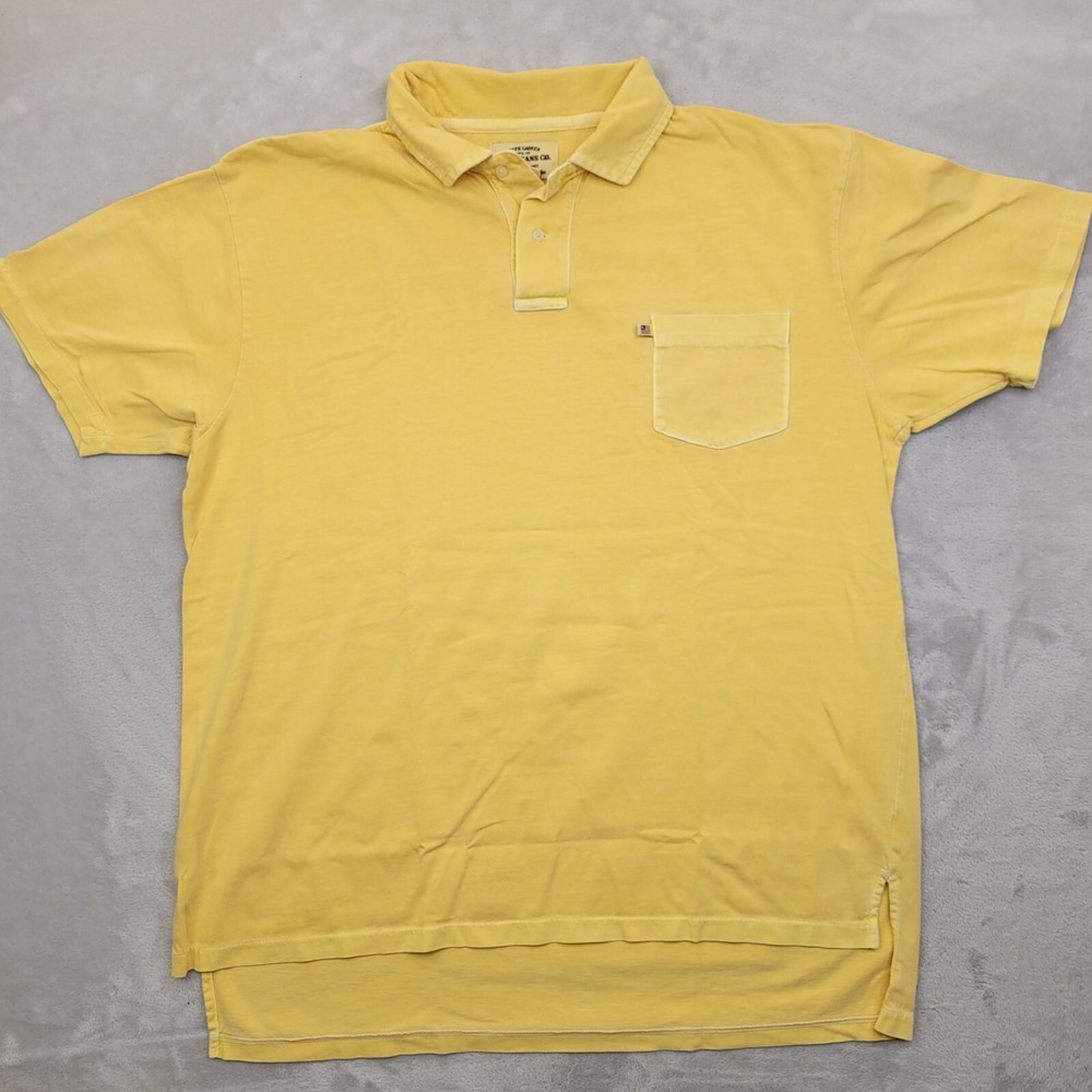 Ralph Lauren Shirt Mens Large Polo Jeans Basic RL Flag American USA Pocket Adult